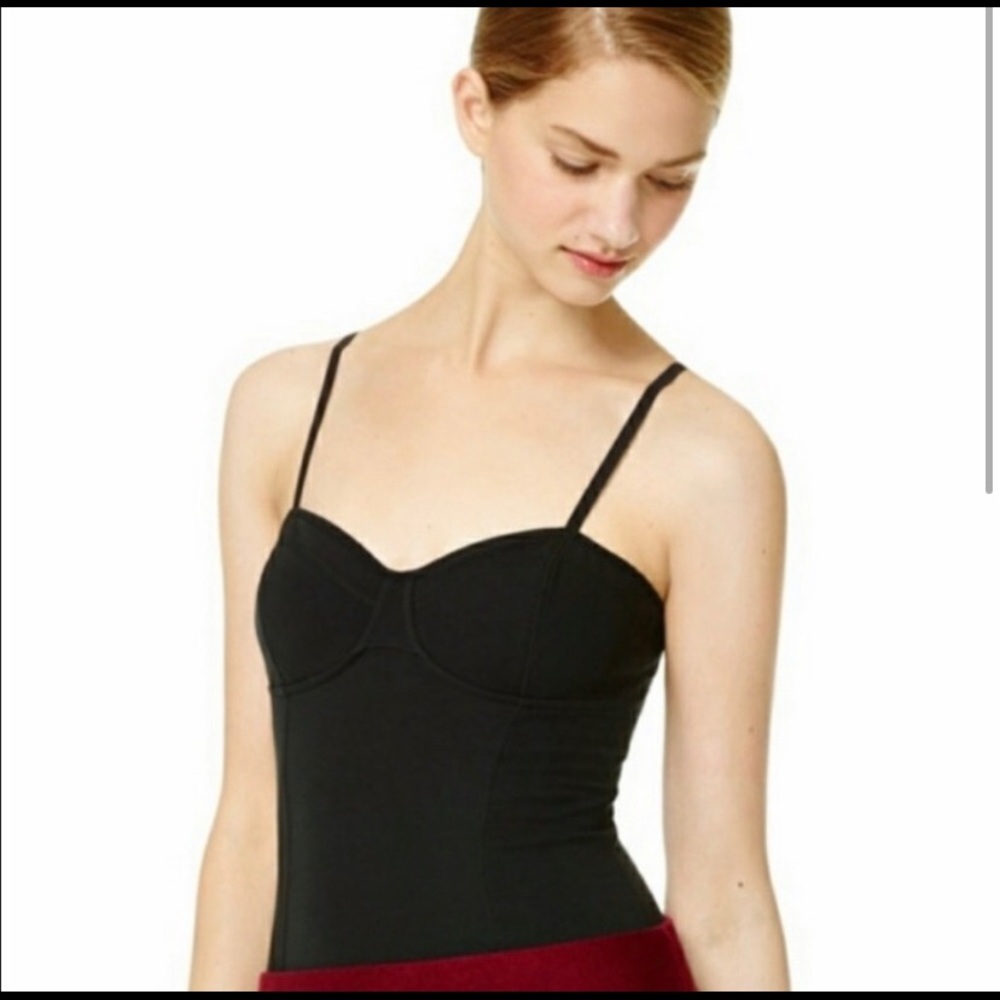 Aritzia brand Talula black bustier top size S
